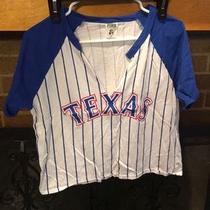 Texas Rangers Crop Top ❤️💙